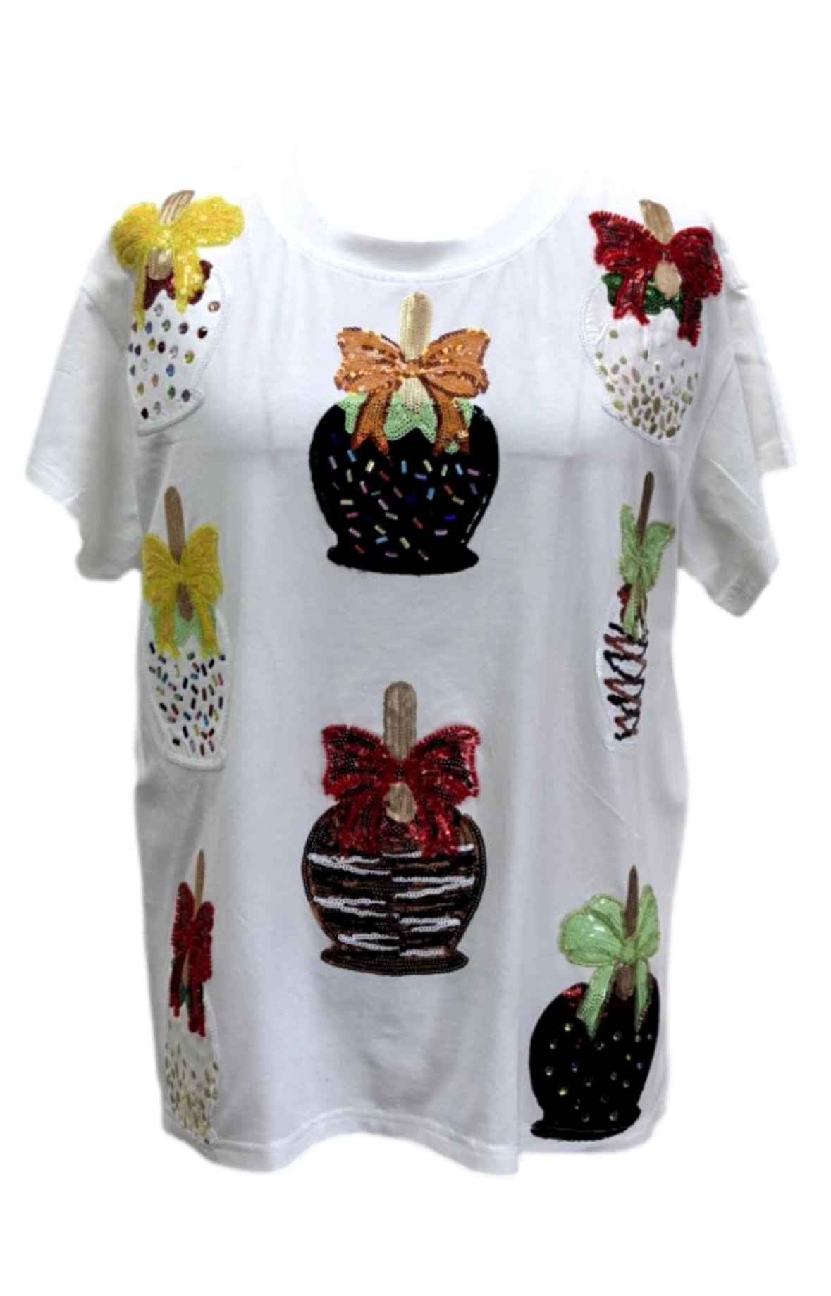 Queen of Sparkles - Thanksgiving Candy Apple Tee