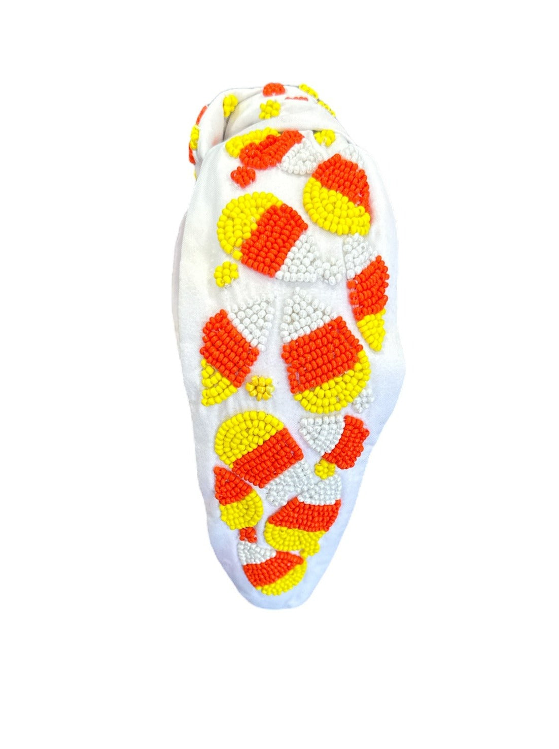 Headband Knot - Halloween Candy Corn