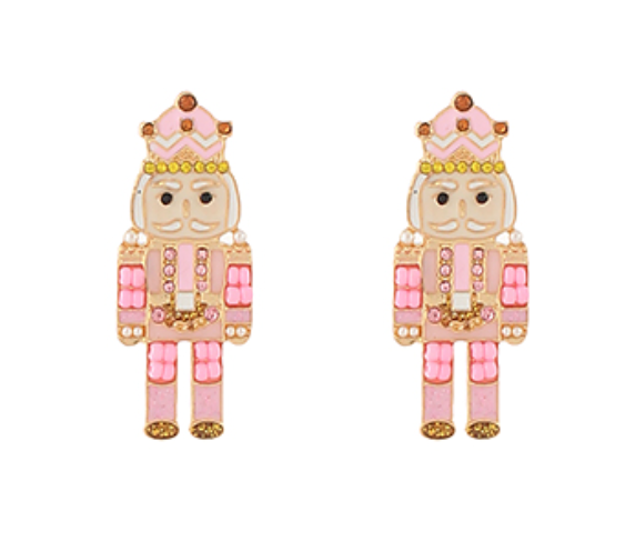 Christmas Nutcracker Stud Earrings 