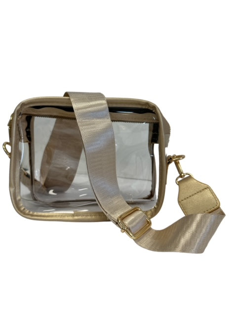 Clear Bag - Gold