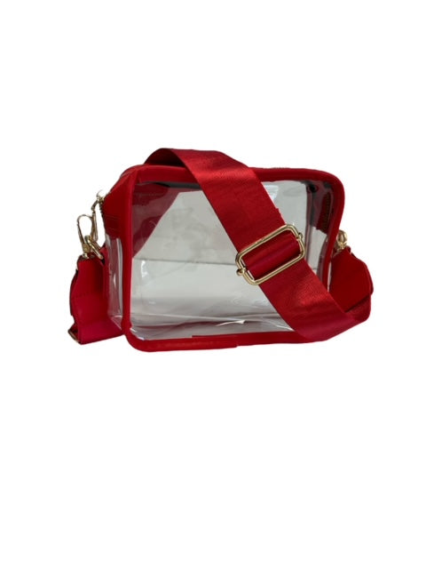 Clear Bag - Red