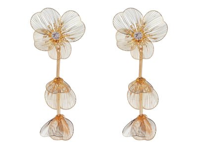 Flower Dangle Earrings