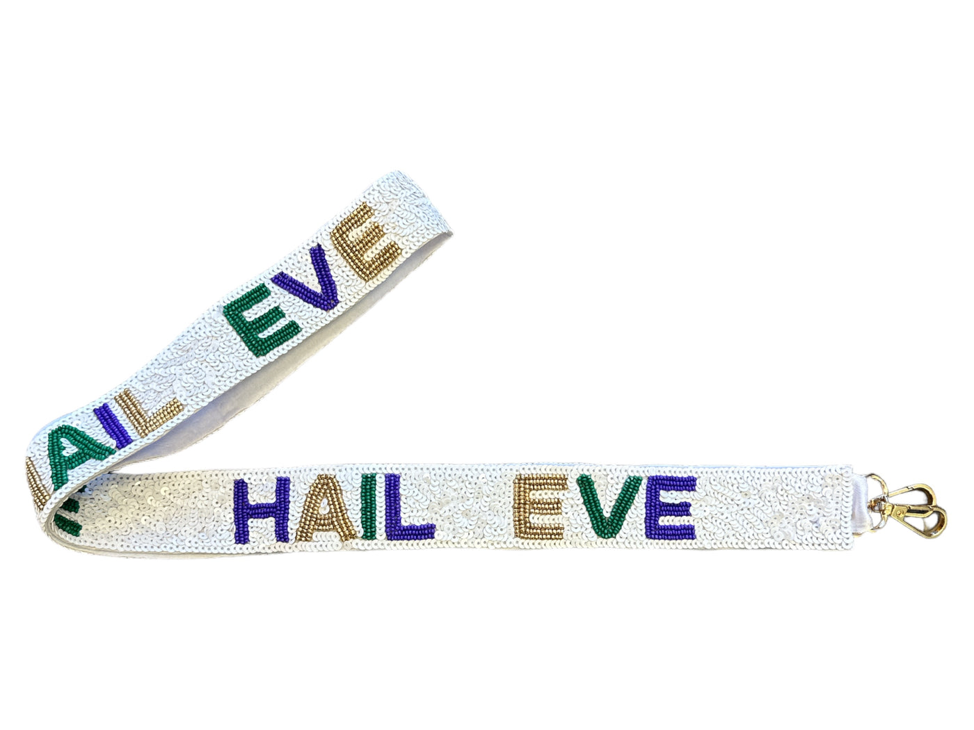 Sequin Bead Bag Strap  Hail Eve Strap