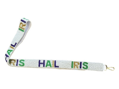 Seed Bead Strap - Hail Iris