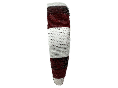 Solid Headband - Game Day - Maroon and White