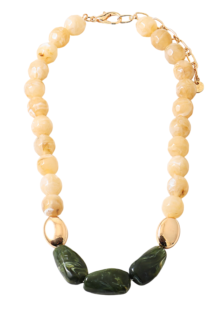 Heather Bead Necklace 