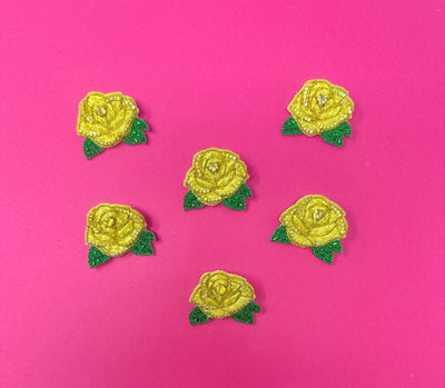 Junior League - Find the Good Day - Yellow Rose Pin