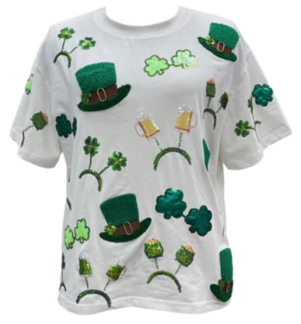 Queen of Sparkles -St. Patrick's Day Icon Tee