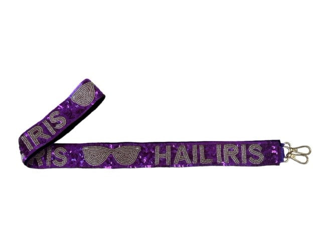 Sequin Strap - Hail Iris - Purple and Silver