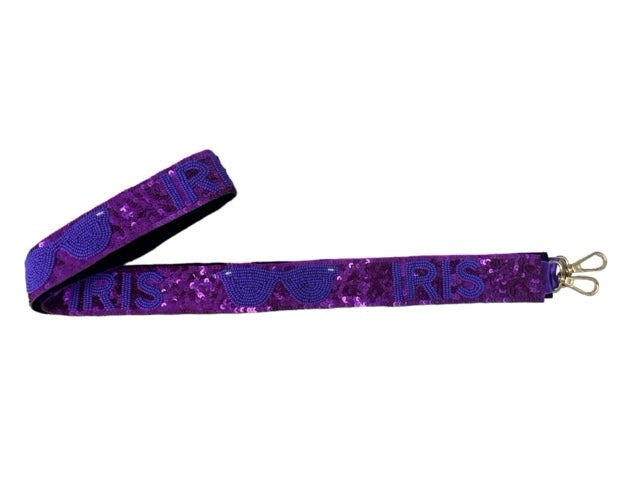 Sequin Strap - Hail Iris - Purple