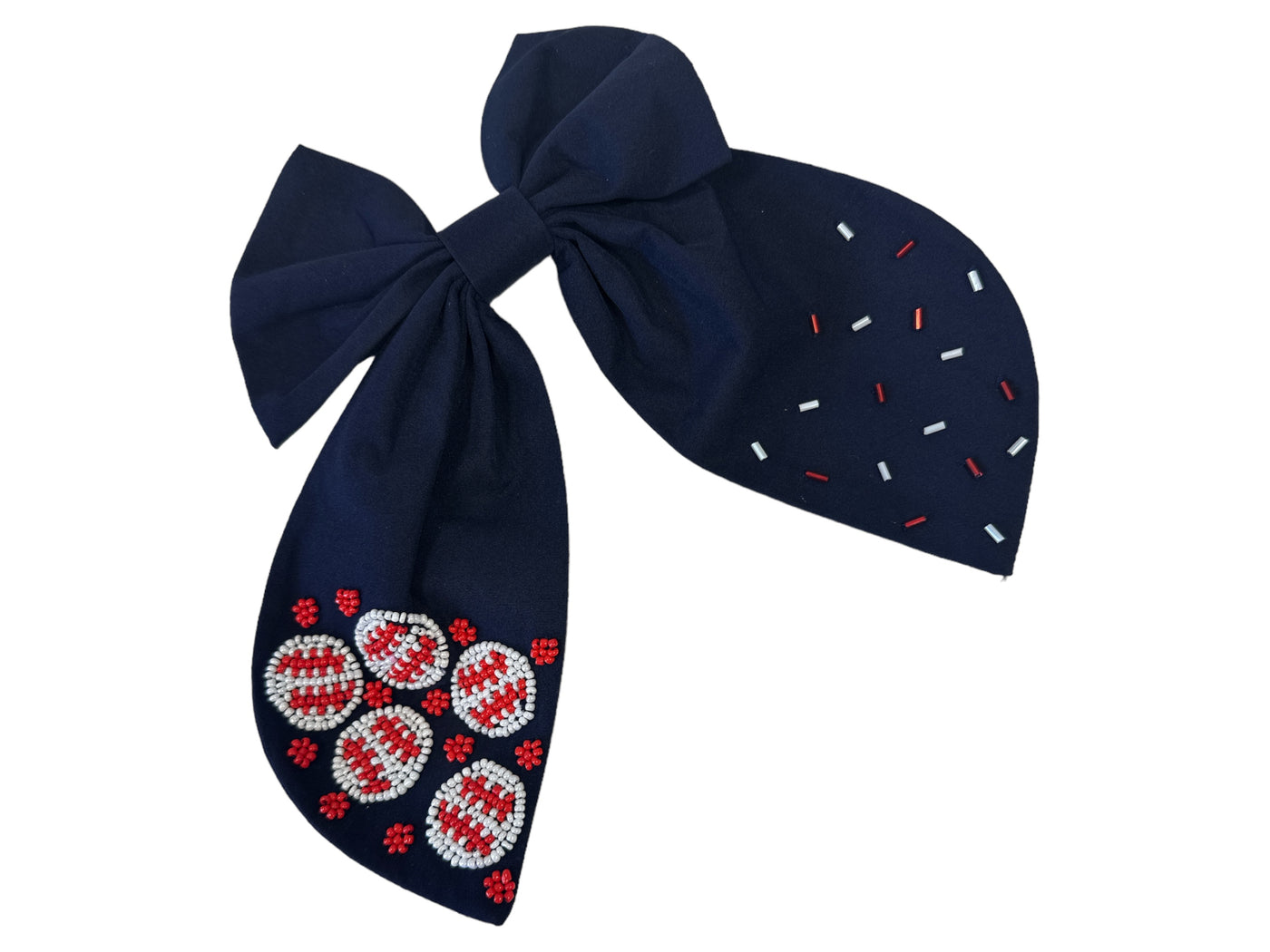 Bow - Baseball - Navy