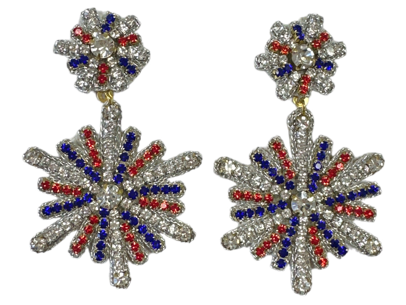 4th of July Firework Earrings