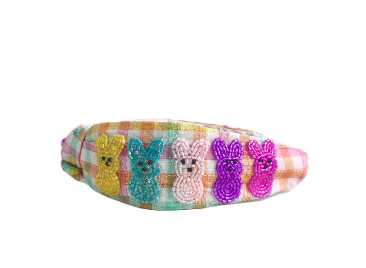 Plaid Peep Headband