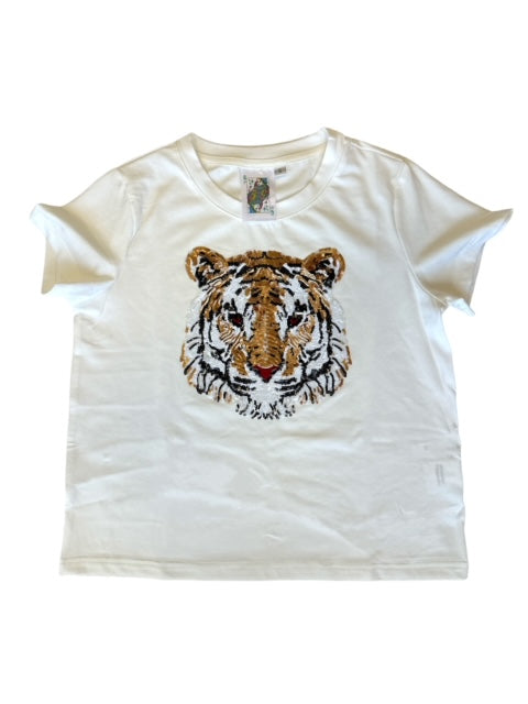 Queen of Sparkles Little Girl - Tiger Tee
