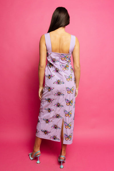 Queen of Sparkles - Butterfly and Dragon Fly Sequin Dress