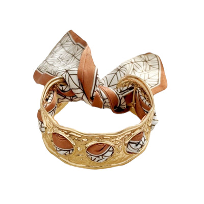 Brown Scarf Bracelets