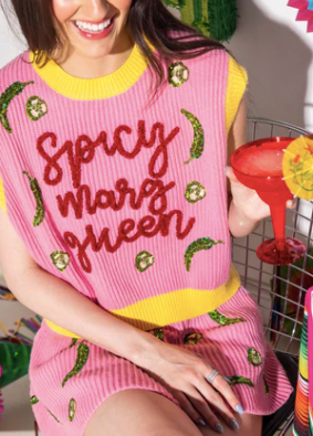 Queen of Sparkles - Spicy Marg Skirt