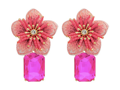 Dawn Earrings - Pink