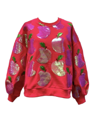 Queen of Sparkles - Apple Sweatshirt