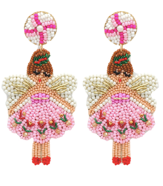 Christmas Ballerina Earrings