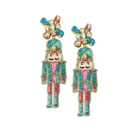 Nutcracker Earrings - Pastel