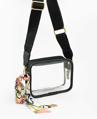 Clear Bag - Black