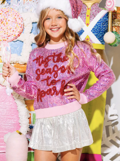 Queen of Sparkles - Kids - Swing Shorts - Silver Pebble Swing Shorts