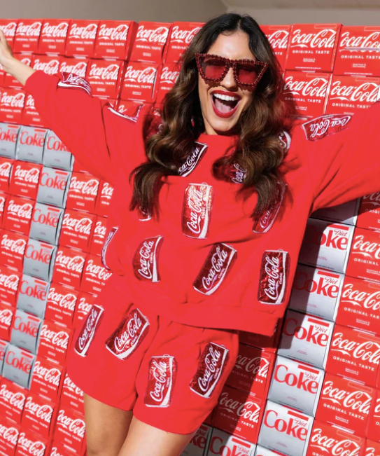 Queen of Sparkles - Coke Cola Sweatshirt