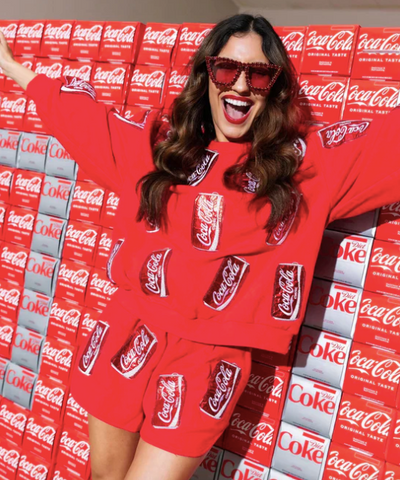 Queen of Sparkles Coke Cola Sweatshirt