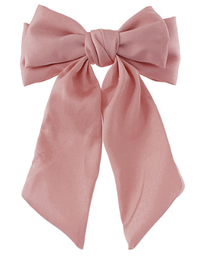 Bow - Silk - Light Pink