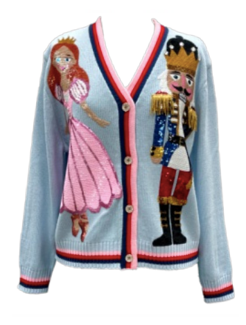 Queen of Sparkles - Nutcracker and Clara Cardigan