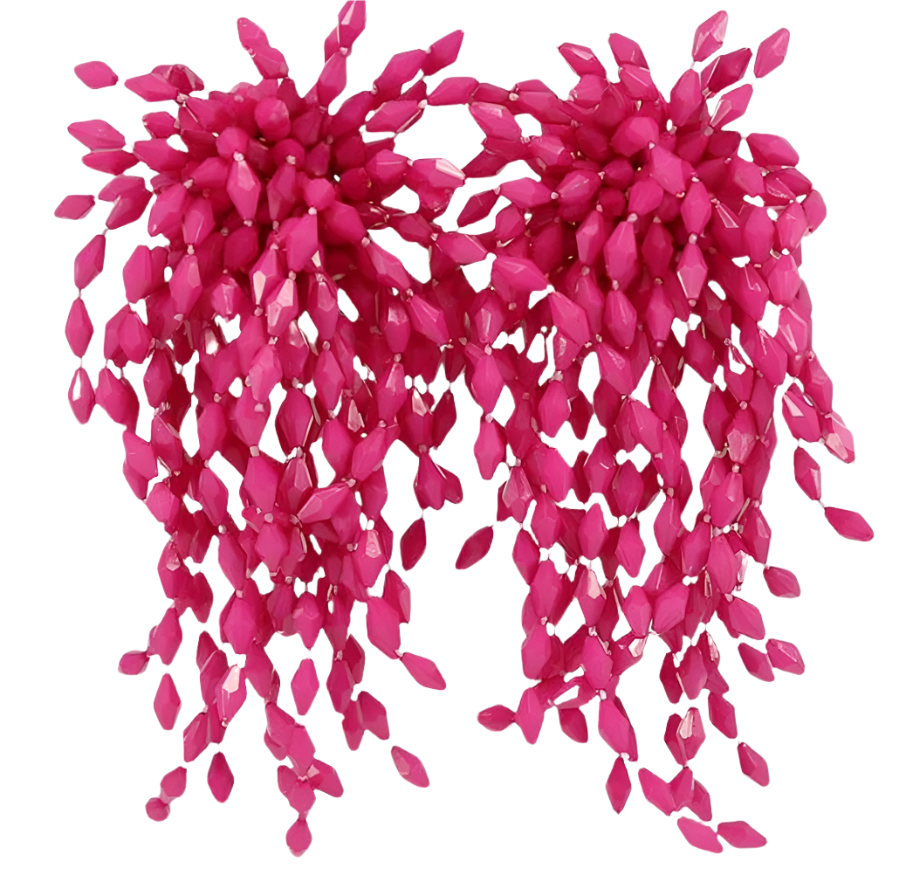 Heather Earrings - Pink