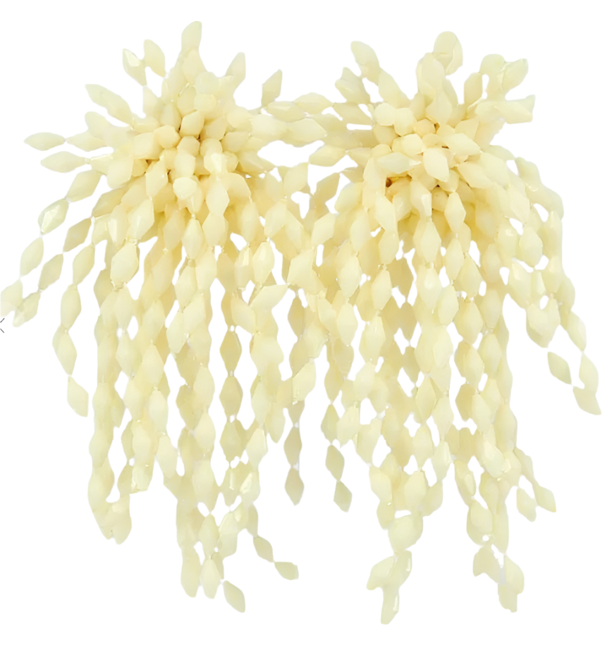 Heather Earrings - Ivory