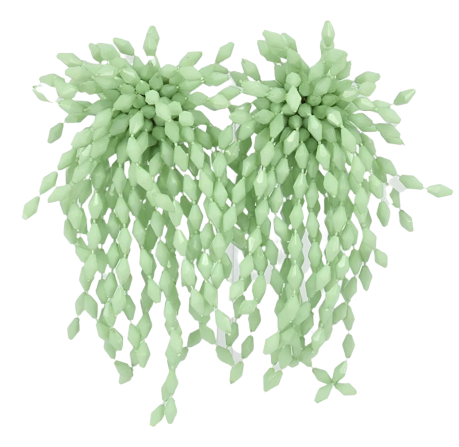 Heather Earrings - Mint Green