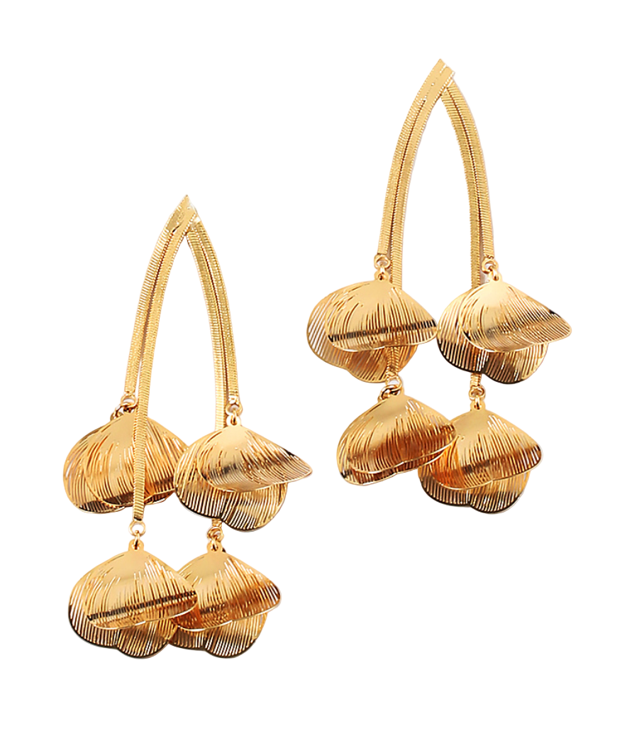 Dripping Flower Earrings