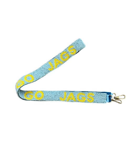 Sequin Bag Strap - Go Jags