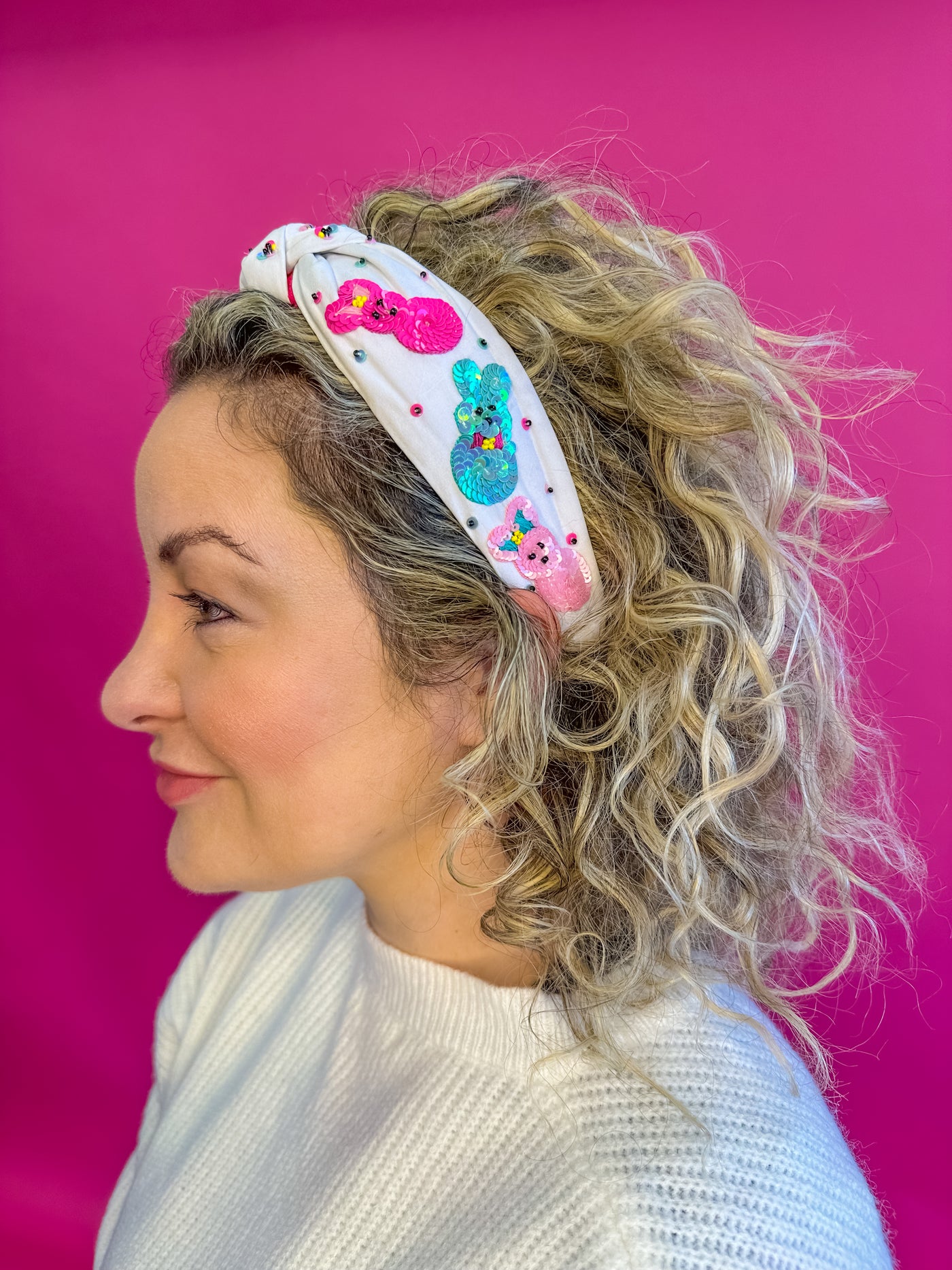 Sequin Peep Headband