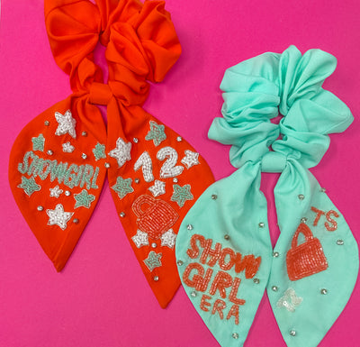 Show Girl Era Scrunchie - Mint