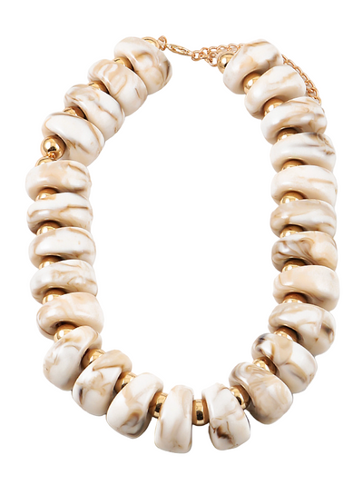 Statement Bead Necklace 