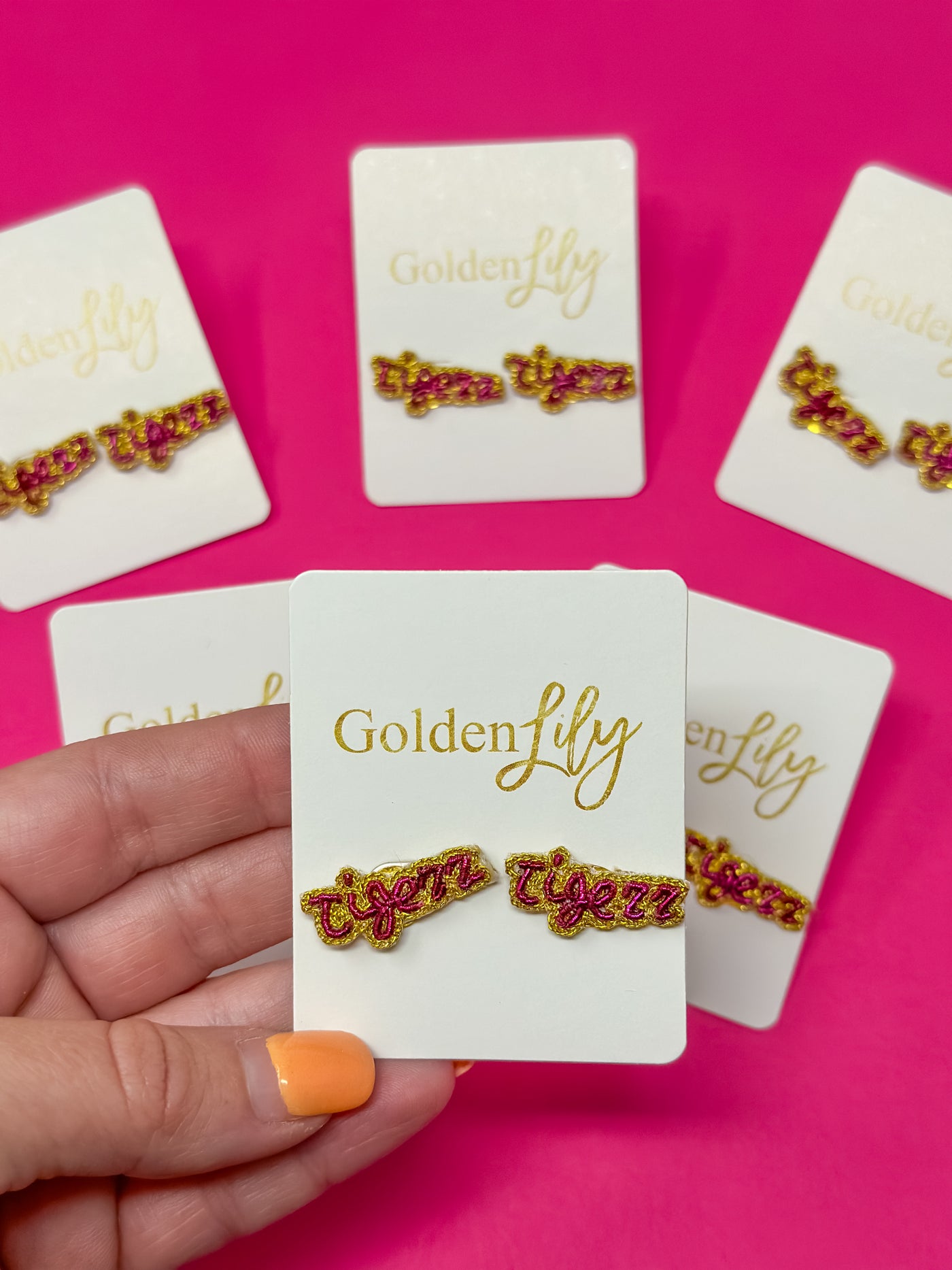 Tigers Stud Earrings