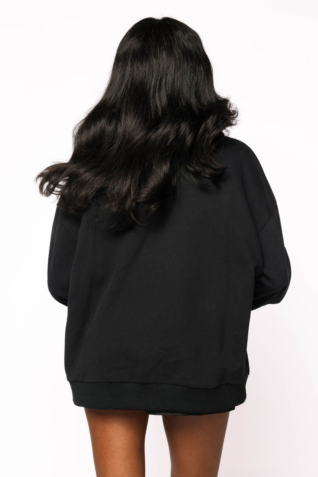 Queen of Sparkles - Black & Orange Flower Sequin Pumpkin Sweatshirt