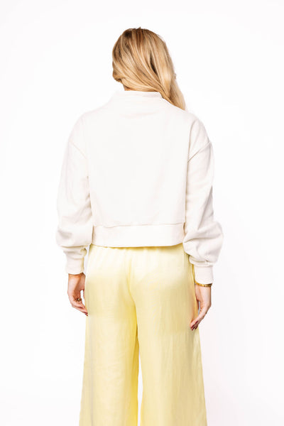 Queen of Sparkles - Light Beige 'New York' City Icon Sweatshirt