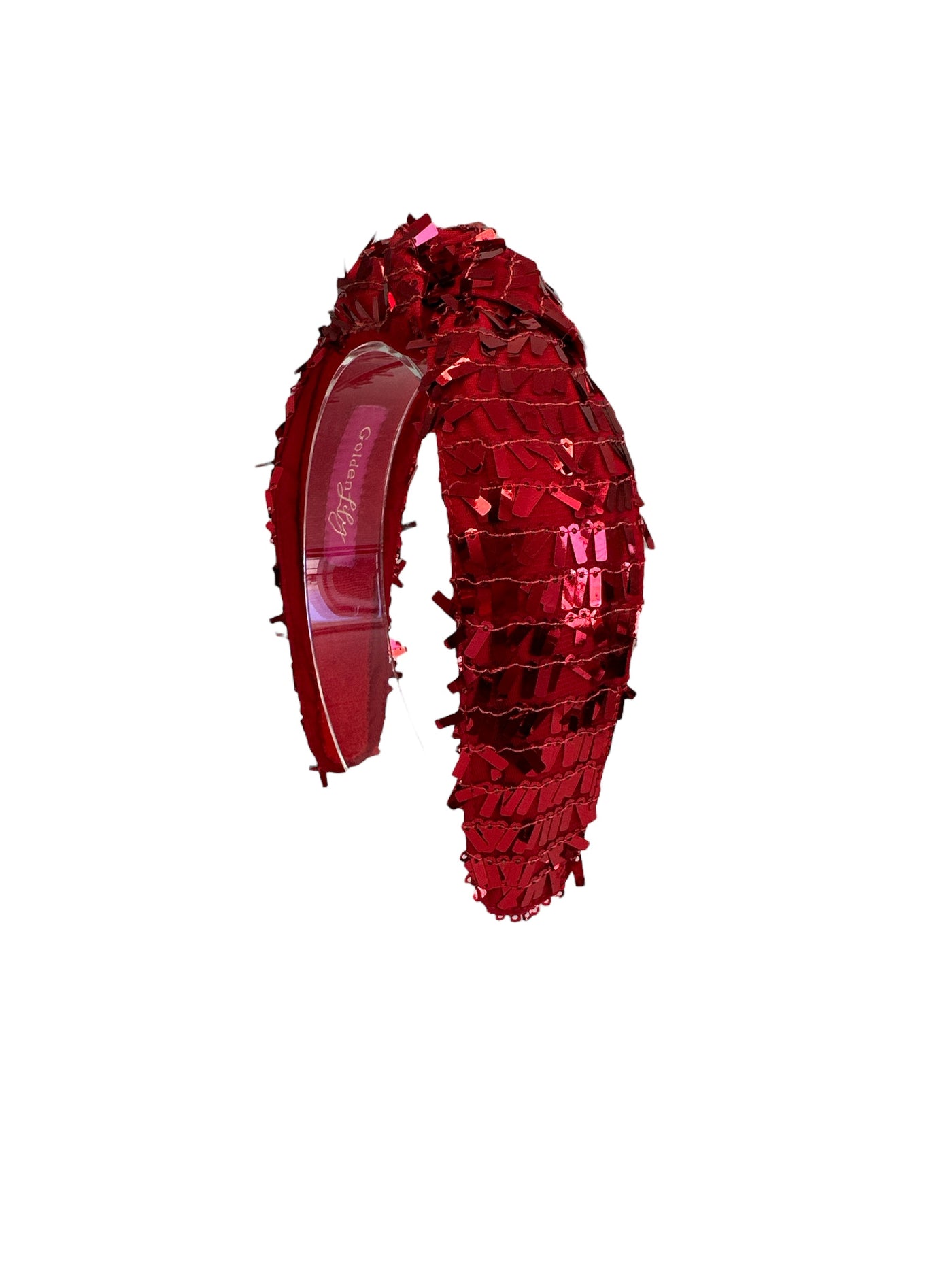 Headband Knot - Shimmy Red