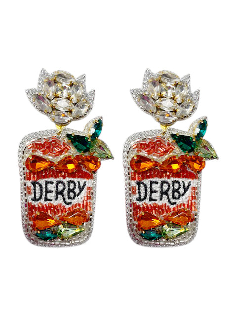 Derby Bourbon Earrings