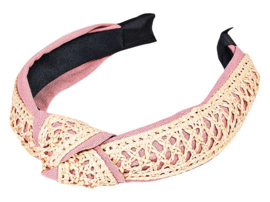 Twist Headband - Pink