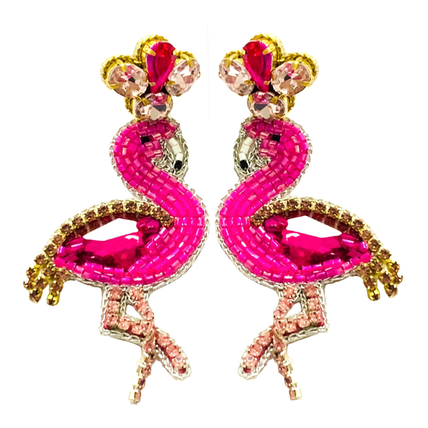Fancy Flamingos Earrings