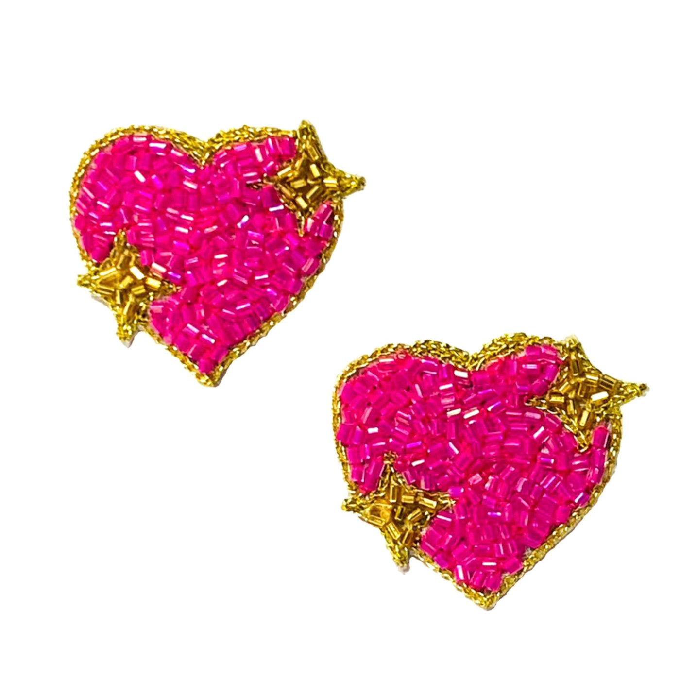 Heart Emoji Stud Earrings