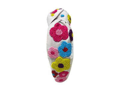 Headband Knot - Flower Power Multi Color