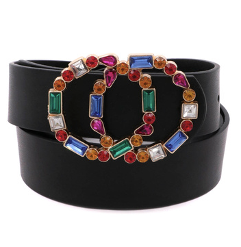 Multi Gemstone Black Belt