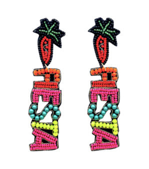 Fiesta and Pepper Earrings